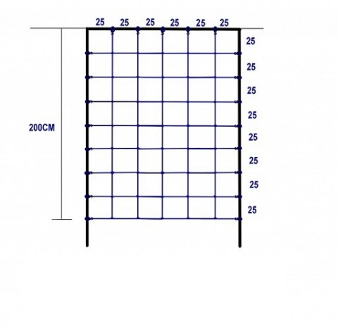 Climbing scramble net 200x150cm scramble net for climbing frame garden kids playground